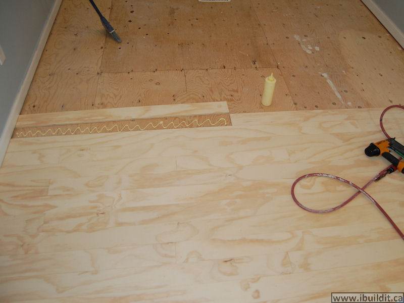 How To Make Plywood Flooring IBUILDIT.CA
